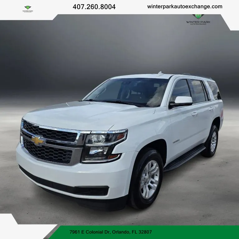 Red 2018 Chevrolet Tahoe LT Sport Utility 4D for sale in Orlando, FL