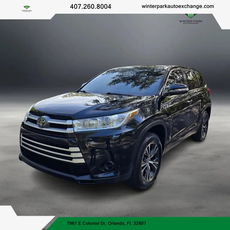 2019 Toyota Highlander LE Sport Utility 4D