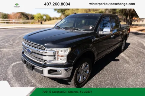 Gray 2018 Ford F-150 SuperCrew Cab Lariat Pickup 4D 5 1/2 ft for sale in Orlando, FL