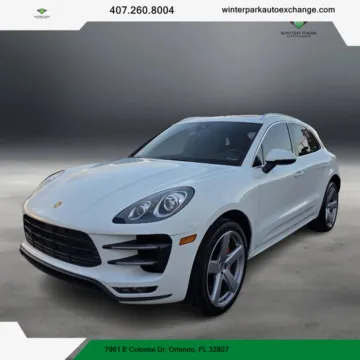 Gray 2015 Porsche Macan Turbo Sport Utility 4D for sale in Orlando, FL