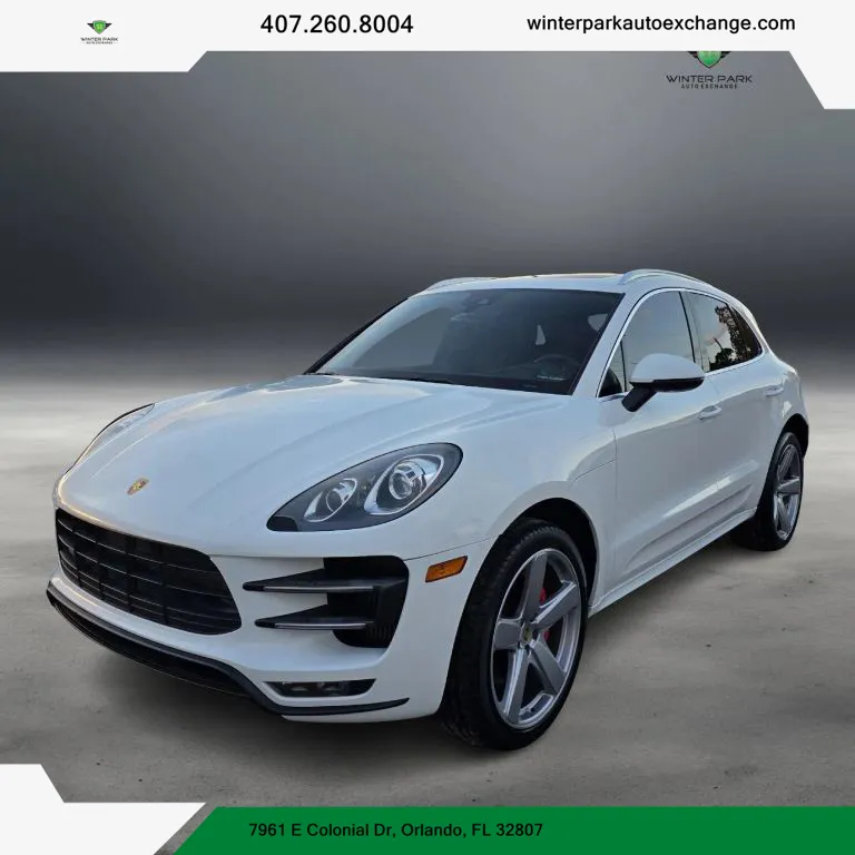 2015 Porsche Macan Turbo Sport Utility 4D