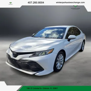 Red 2018 Toyota Camry LE Sedan 4D for sale in Orlando, FL