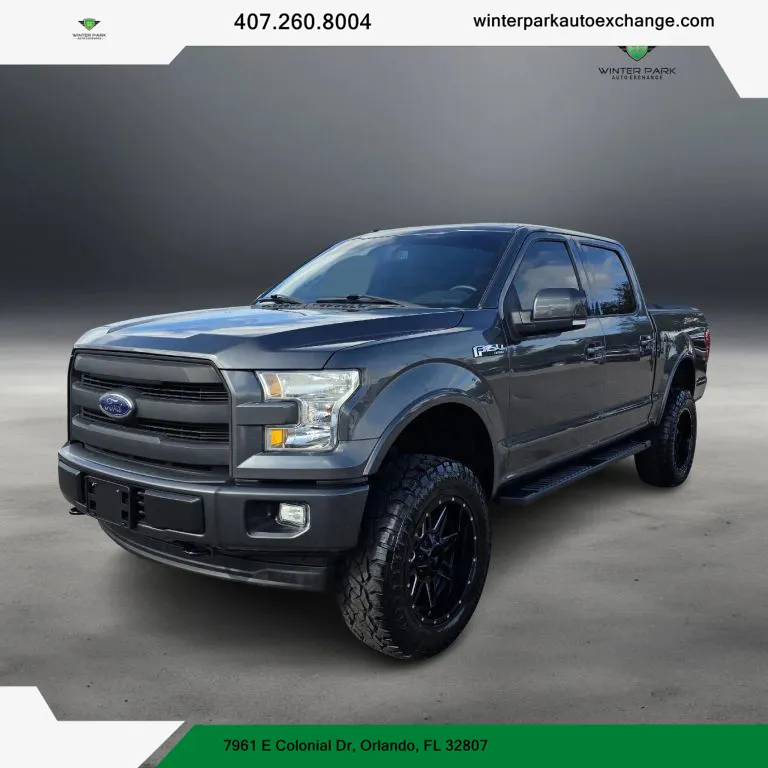 2017 Ford F-150 SuperCrew Cab Lariat Pickup 4D 5 1/2 ft