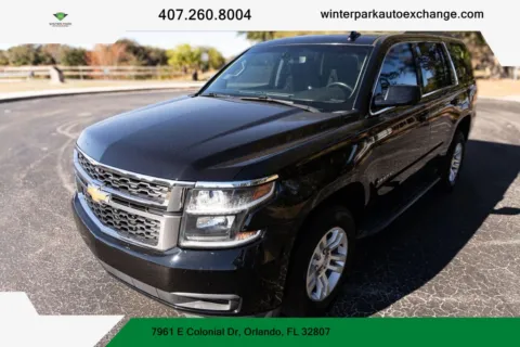 Blue 2017 Chevrolet Tahoe LS Sport Utility 4D for sale in Orlando, FL