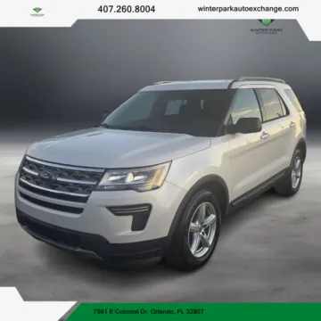 Gray 2018 Ford Explorer XLT Sport Utility 4D for sale in Orlando, FL