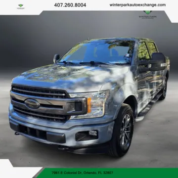 Silver 2020 Ford F-150 SuperCrew Cab XLT Pickup 4D 5 1/2 ft for sale in Orlando, FL