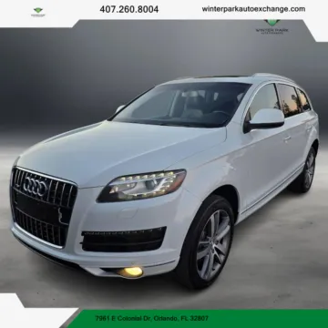 Black 2013 Audi Q7 TDI Premium Plus Sport Utility 4D for sale in Orlando, FL