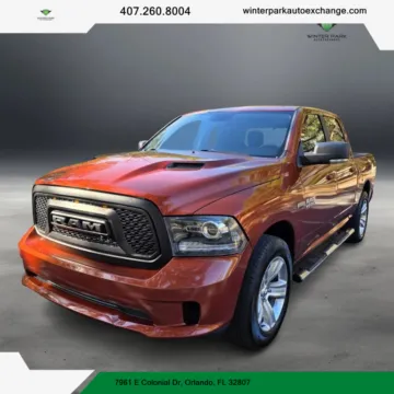 Black 2013 Ram 1500 Crew Cab Sport Pickup 4D 5 1/2 ft for sale in Orlando, FL