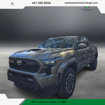 Black 2025 Toyota Tacoma Double Cab SR5 Pickup 4D 5 ft for sale in Orlando, FL
