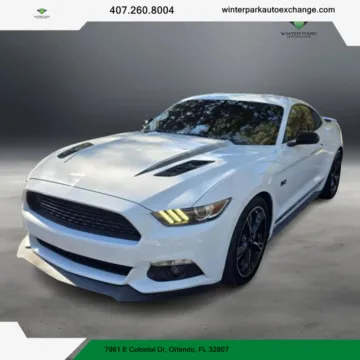 Silver 2016 Ford Mustang GT Premium Coupe 2D for sale in Orlando, FL