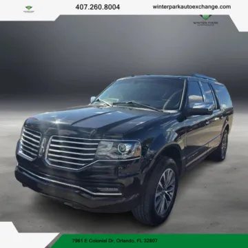 Black 2016 Lincoln Navigator L Select Sport Utility 4D for sale in Orlando, FL