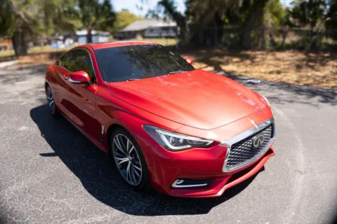Another view of 2021 INFINITI Q60 LUXE Coupe 2D for sale in Orlando, FL at Winter Park Auto Exchange
