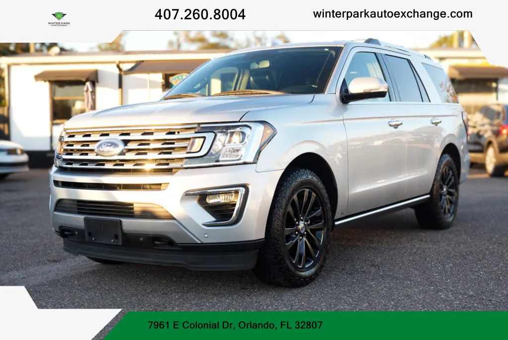 Blue 2019 Ford Expedition Limited Sport Utility 4D for sale in Orlando, FL