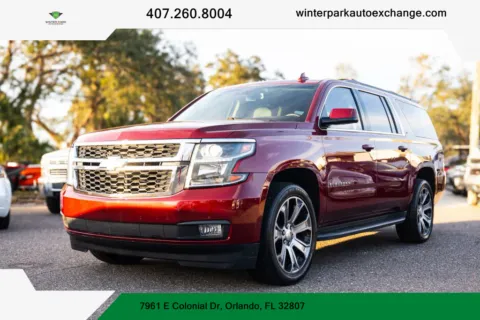 Red 2018 Chevrolet Suburban LT Sport Utility 4D for sale in Orlando, FL
