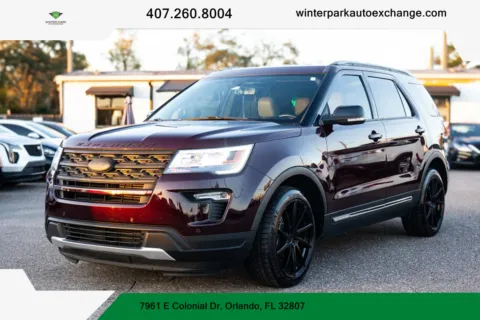 Gray 2018 Ford Explorer XLT Sport Utility 4D for sale in Orlando, FL