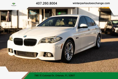 White 2014 BMW 5 Series 528i Sedan 4D for sale in Orlando, FL