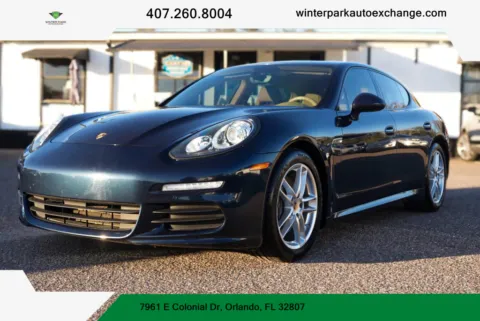 Gray 2014 Porsche Panamera 4 Sedan 4D for sale in Orlando, FL