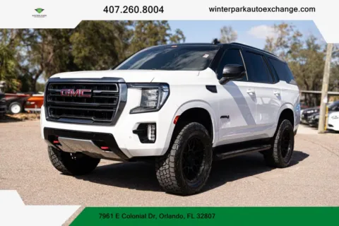 Blue 2023 GMC Yukon AT4 Sport Utility 4D for sale in Orlando, FL