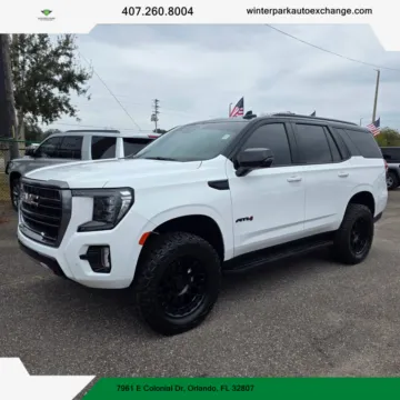 Blue 2023 GMC Yukon AT4 Sport Utility 4D for sale in Orlando, FL