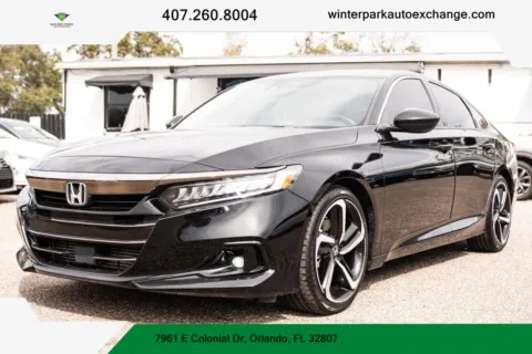 Black 2022 Honda Accord Sport Special Edition Sedan 4D for sale in Orlando, FL