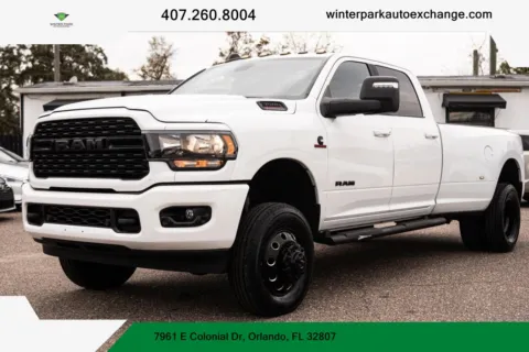 Silver 2024 Ram 3500 Crew Cab Big Horn Pickup 4D 8 ft for sale in Orlando, FL