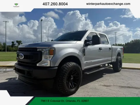 Gray 2022 Ford F350 Super Duty Crew Cab XL Pickup 4D 6 3/4 ft for sale in Orlando, FL