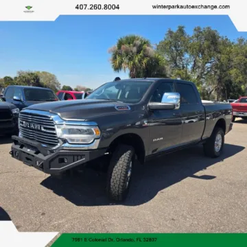 Silver 2024 Ram 2500 Crew Cab Laramie Pickup 4D 6 1/3 ft for sale in Orlando, FL