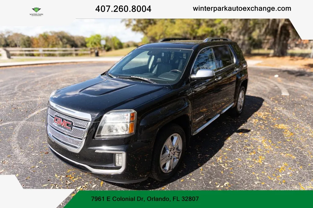 Blue 2016 GMC Terrain Denali Sport Utility 4D for sale in Orlando, FL