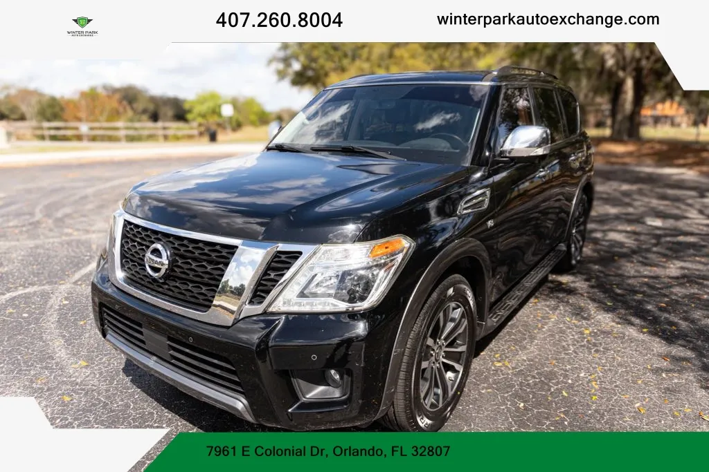 Silver 2020 Nissan Armada SL Sport Utility 4D for sale in Orlando, FL