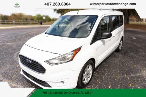 Blue 2019 Ford Transit Connect Passenger XLT Van 4D for sale in Orlando, FL