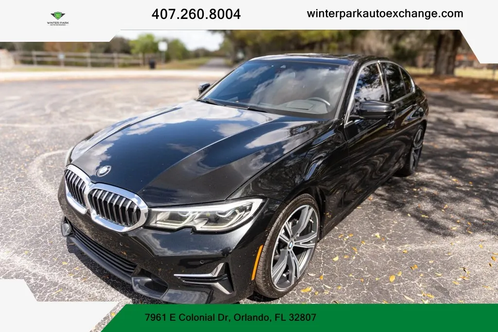 Black 2019 BMW 3 Series 330i Sedan 4D for sale in Orlando, FL