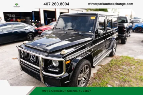 Yellow 2016 Mercedes-Benz G-Class G 63 AMG Sport Utility 4D for sale in Orlando, FL