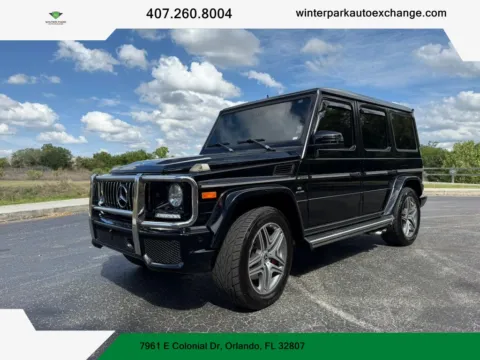 Yellow 2016 Mercedes-Benz G-Class G 63 AMG Sport Utility 4D for sale in Orlando, FL