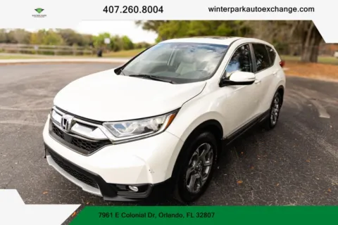 Red 2017 Honda CR-V EX-L w/Navigation Sport Utility 4D for sale in Orlando, FL