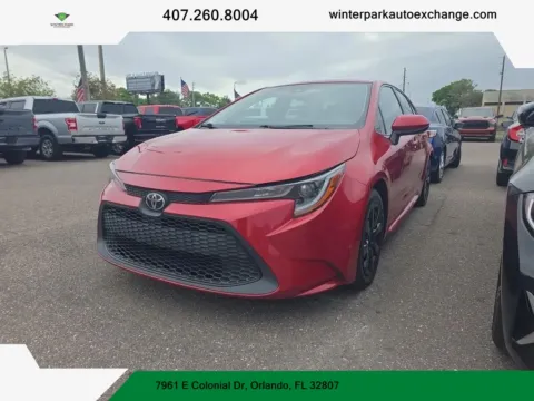 Green 2021 Toyota Corolla LE Sedan 4D for sale in Orlando, FL