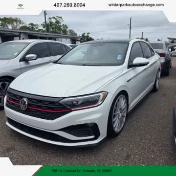 Blue 2019 Volkswagen Jetta GLI Autobahn Sedan 4D for sale in Orlando, FL