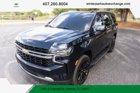 Blue 2022 Chevrolet Tahoe LS Sport Utility 4D for sale in Orlando, FL