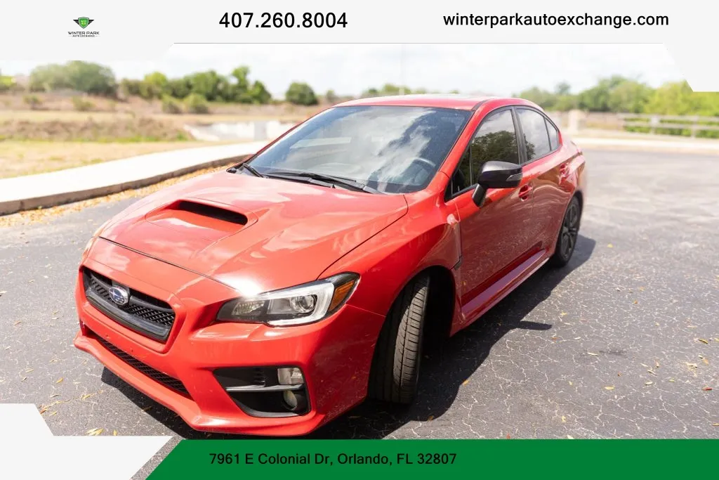 Black 2016 Subaru WRX Limited Sedan 4D for sale in Orlando, FL