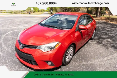 Red 2014 Toyota Corolla LE Plus Sedan 4D for sale in Orlando, FL