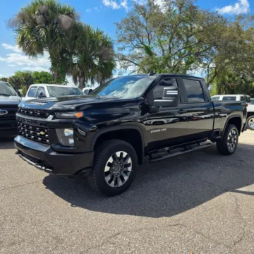 Photos of 2021 Chevrolet Silverado 2500 HD Crew Cab Custom Pickup 4D 6 1/2 ft for sale in Orlando, FL at Winter Park Auto Exchange