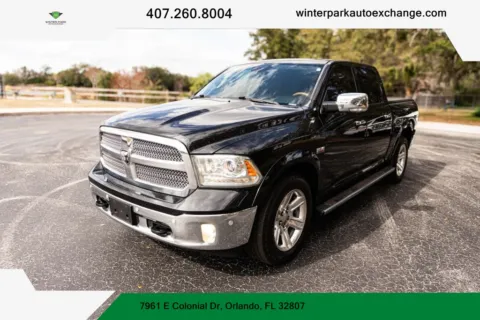 Red 2015 Ram 1500 Crew Cab Laramie Longhorn Pickup 4D 5 1/2 ft for sale in Orlando, FL