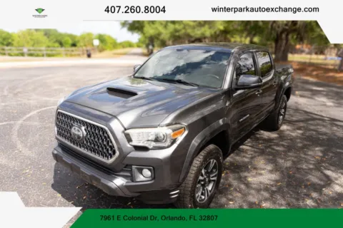 Gray 2019 Toyota Tacoma Double Cab TRD Sport Pickup 4D 5 ft for sale in Orlando, FL