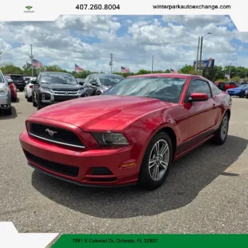 Blue 2013 Ford Mustang V6 Premium Coupe 2D for sale in Orlando, FL