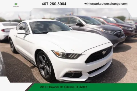 Blue 2015 Ford Mustang V6 Coupe 2D for sale in Orlando, FL