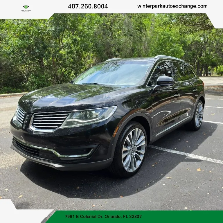 2016 Lincoln MKX Reserve Sport Utility 4D