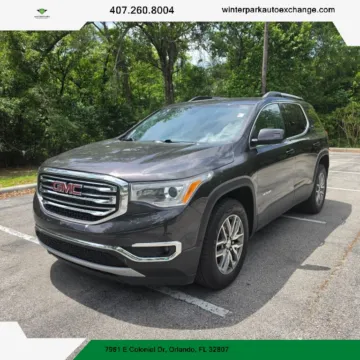 Black 2018 GMC Acadia SLE-2 Sport Utility 4D for sale in Orlando, FL