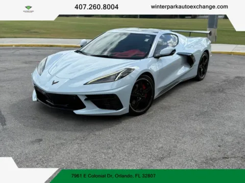 Gray 2023 Chevrolet Corvette Stingray Coupe 2D for sale in Orlando, FL