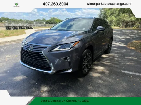 Gray 2018 Lexus RX 350L Sport Utility 4D for sale in Orlando, FL