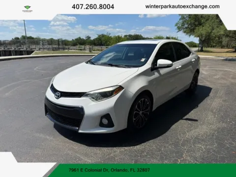 White 2016 Toyota Corolla L Sedan 4D for sale in Orlando, FL