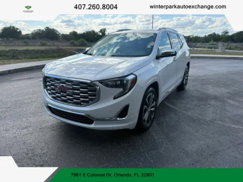 White 2020 GMC Terrain Denali Sport Utility 4D for sale in Orlando, FL